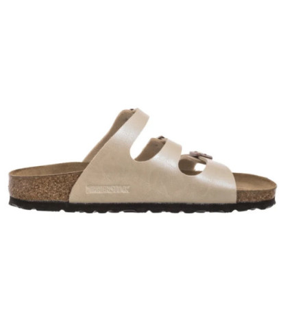 Birkenstock Florida Bs Graceful Pearl White 1029818 (BK299-b) Moteriški batai/šlepetės