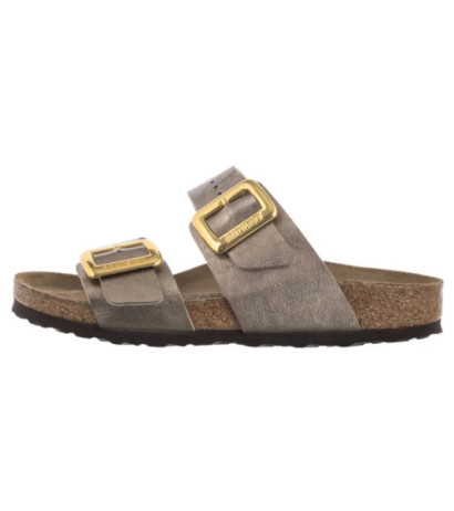 Birkenstock Sydney Cushion Buckle Graceful Taupe 1029372 (BK301-b) Moteriški batai/šlepetės