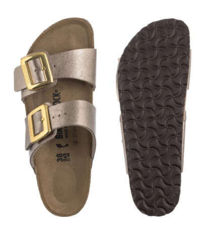 Birkenstock Sydney Cushion Buckle Graceful Taupe 1029372 (BK301-b) Moteriški batai/šlepetės