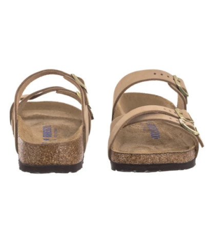 Birkenstock Franca Soft Footbed Sandcastle 1022973 (BK304-a) Moteriški batai/šlepetės