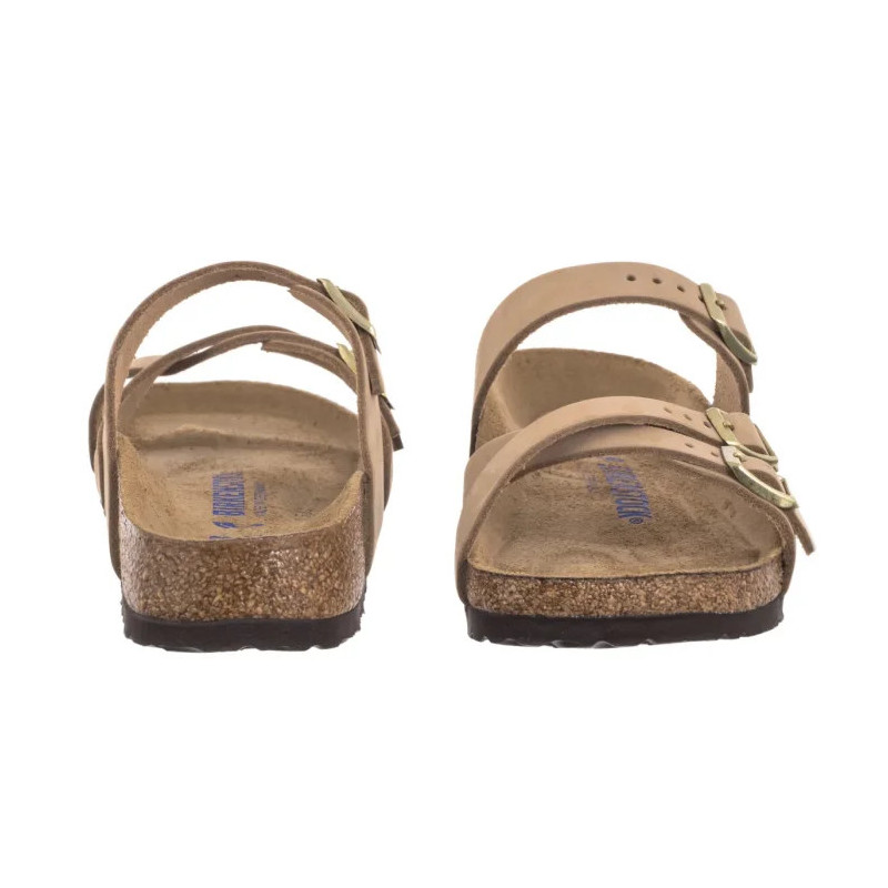 Birkenstock Franca Soft Footbed Sandcastle 1022973 (BK304-a) Moteriški batai/šlepetės