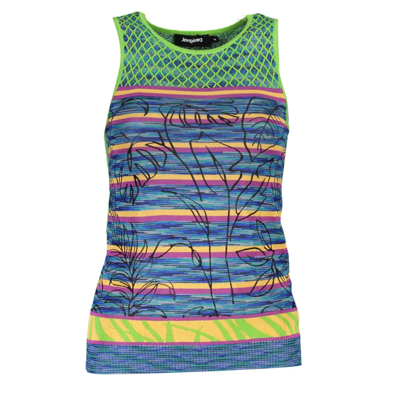 Desigual marškiniai 23SWTKBC Žalia