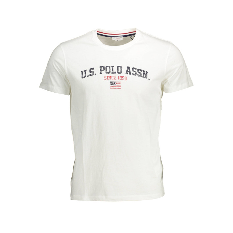 U.s. polo marškinėliai 6150449351 Balta