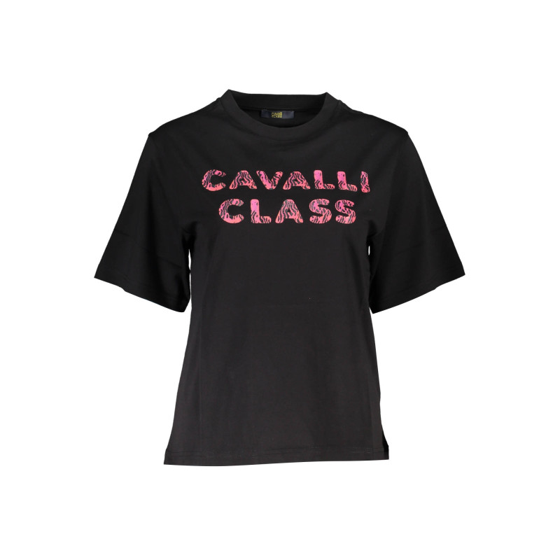 Cavalli class marškinėliai QXT62AJD060 Juoda