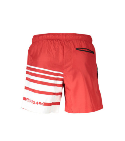 Karl lagerfeld beachwear maudymosi apranga  KL20MBM03 Raudona