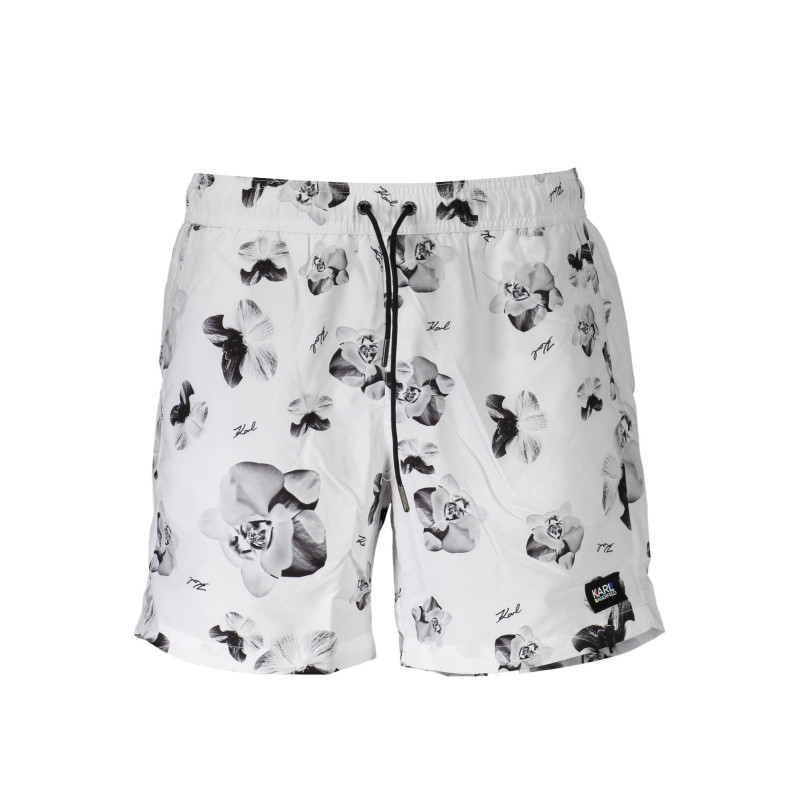 Karl lagerfeld beachwear maudymosi apranga  KL20MBM12 Balta