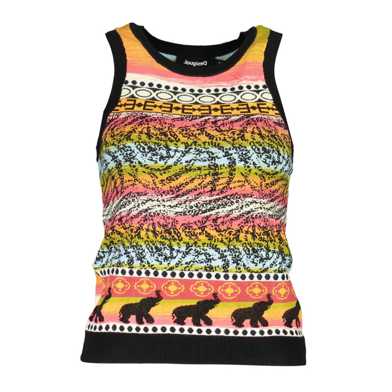 Desigual marškiniai 23SWTKBD Juoda