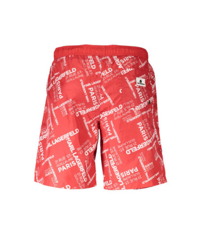 Karl lagerfeld beachwear maudymosi apranga  KL20MBL01 Raudona
