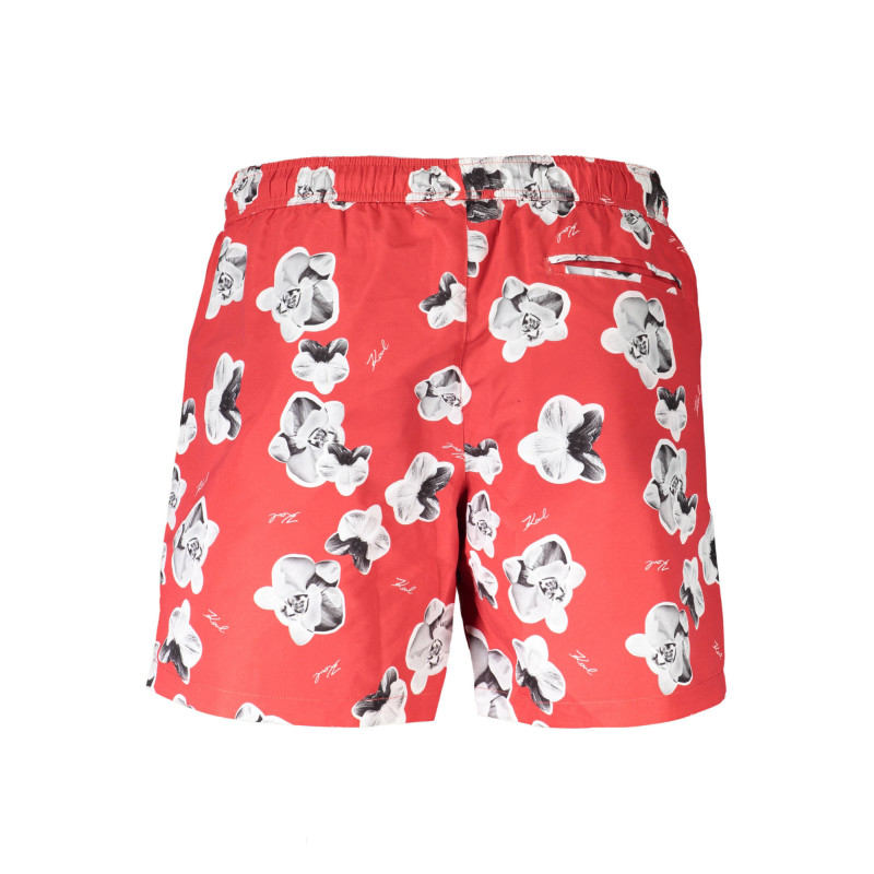 Karl lagerfeld beachwear maudymosi apranga  KL20MBM12 Raudona