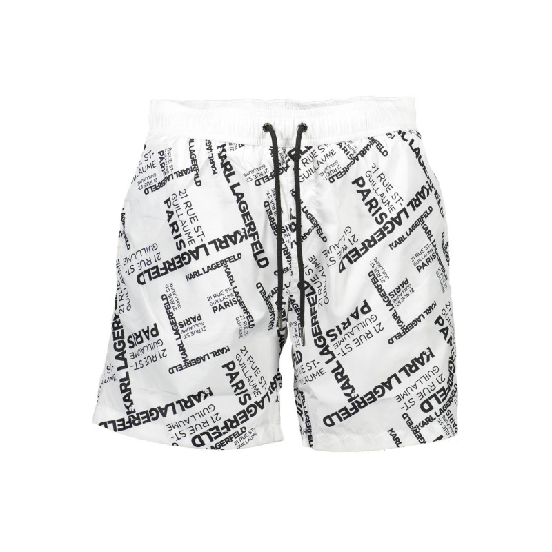Karl lagerfeld beachwear maudymosi apranga  KL21MBM14 Balta