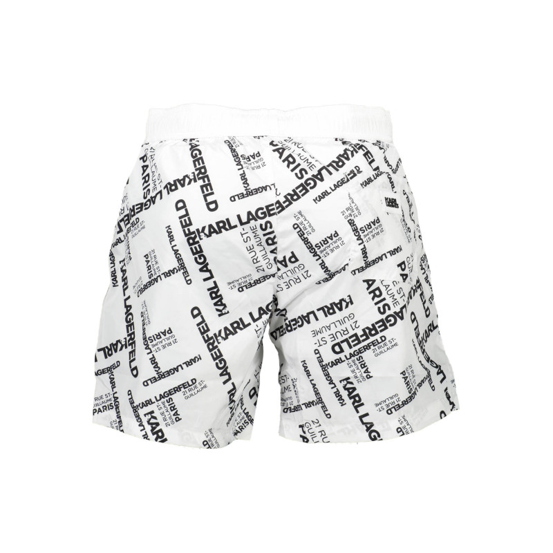 Karl lagerfeld beachwear maudymosi apranga  KL21MBM14 Balta
