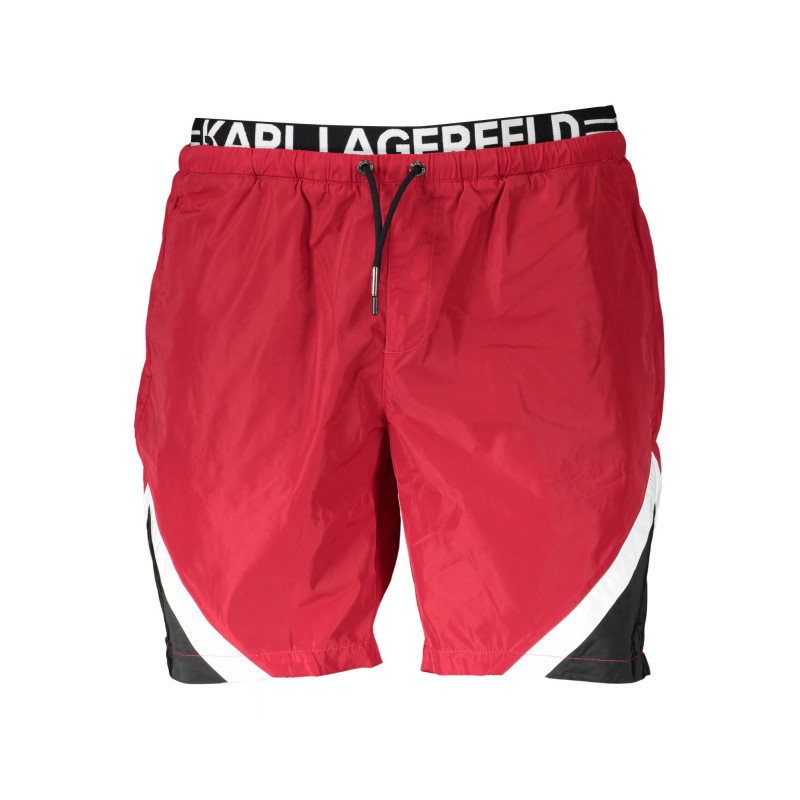 Karl lagerfeld beachwear maudymosi apranga  KL20MBM05 Raudona