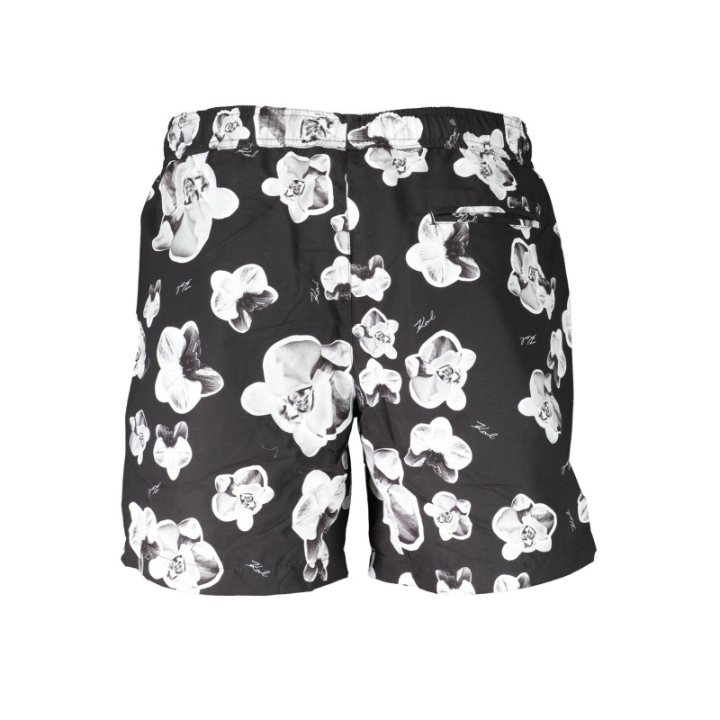 Karl lagerfeld beachwear maudymosi apranga  KL20MBM12 Juoda