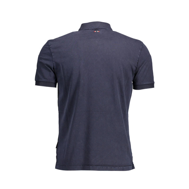 Napapijri polo marškinėliai NP0A4GB4ELBASJERSEY Mėlyna