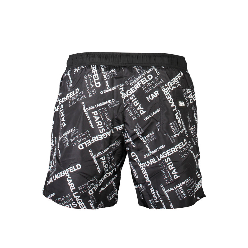 Karl lagerfeld beachwear maudymosi apranga  KL21MBM14 Juoda