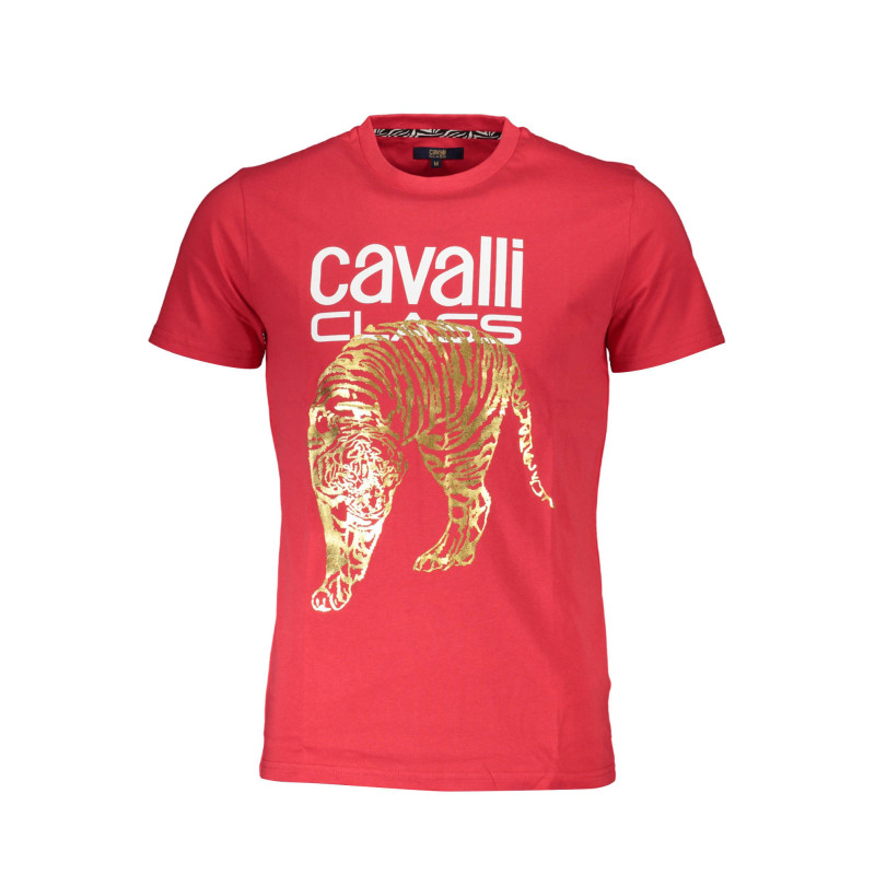 Cavalli class marškinėliai QXT061IJD060 Raudona