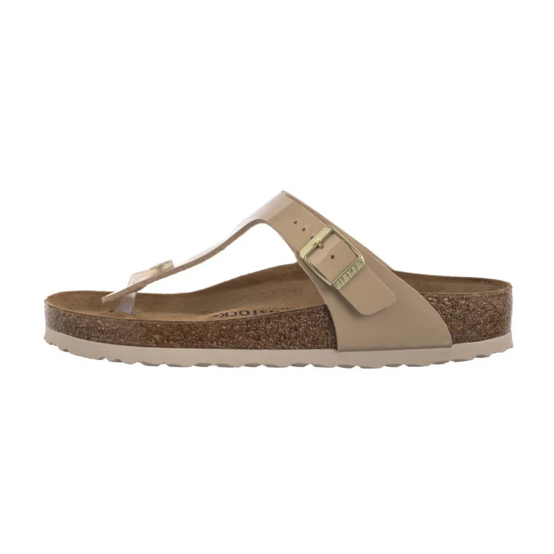 Birkenstock Gizeh Patent Patent Sand 1013075 (BK51-f) šlepetės
