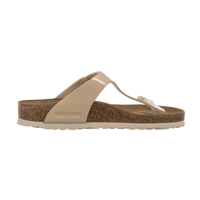Birkenstock Gizeh Patent Patent Sand 1013075 (BK51-f) šlepetės