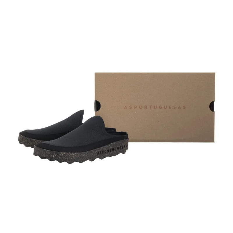 Asportuguesas Cove L Rec Knit Black P018284000 (AP20-a) Moteriški batai/šlepetės