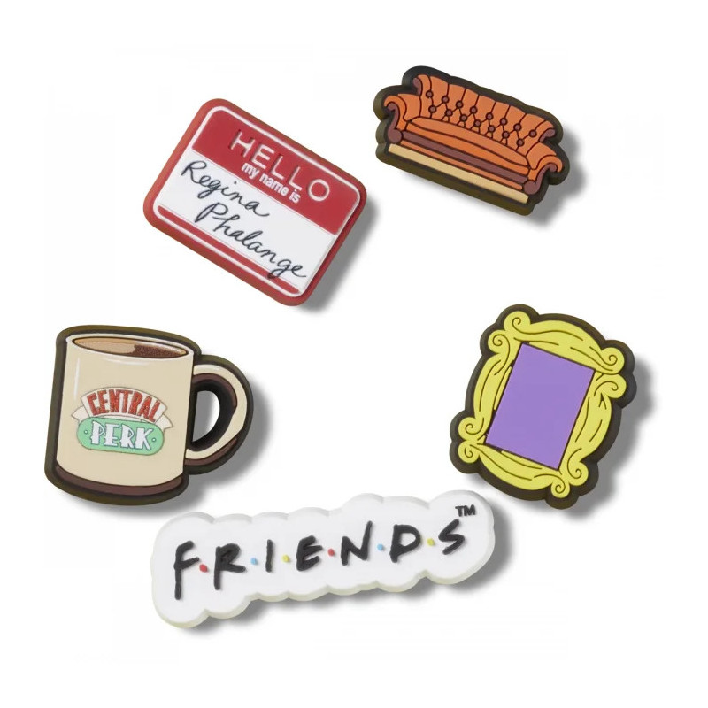 Crocs Jibbitz™ Friends 5-Pack 10012079 (CR356-a) aksesuaras