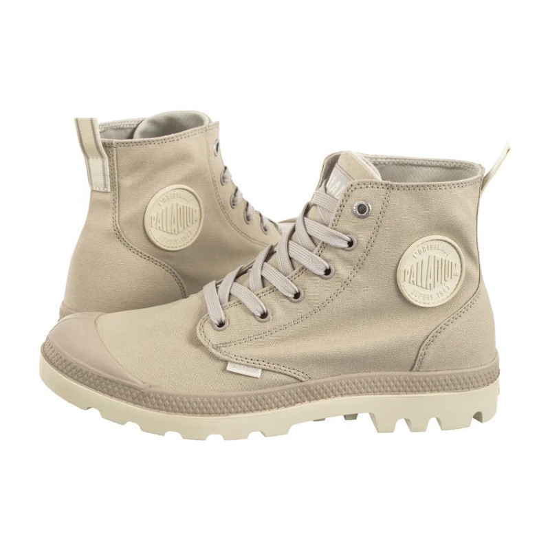 Palladium Pampa Duo Chrome Natural Grey 74470-096-M (PA147-a) bateliai