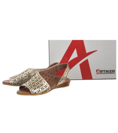 Artiker Złote 56C2551 (AR167-b) sandalai