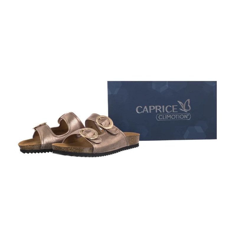 Caprice Złote 9-27403-44 341 Taupe Metallic (CP441-a) Moteriški batai/šlepetės
