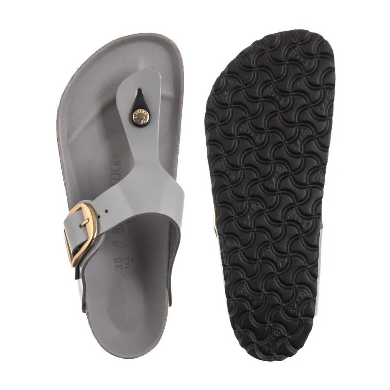 Birkenstock Gizeh Big Buckle High-Shine Stone Coin 1029430 (BK253-d) šlepetės