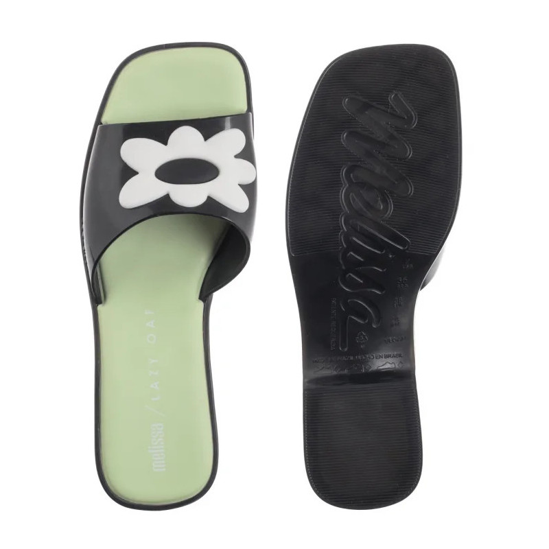 Melissa Shape+Lazy Oaf AD 33566/AA391 Smoke/Black/Green (ML364-a) Moteriški batai/šlepetės