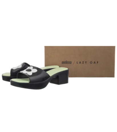 Melissa Shape+Lazy Oaf AD 33566/AA391 Smoke/Black/Green (ML364-a) Moteriški batai/šlepetės