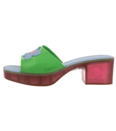 Melissa Shape+Lazy Oaf AD 33566/AA387 Pink/Green/Blue (ML364-b) Moteriški batai/šlepetės