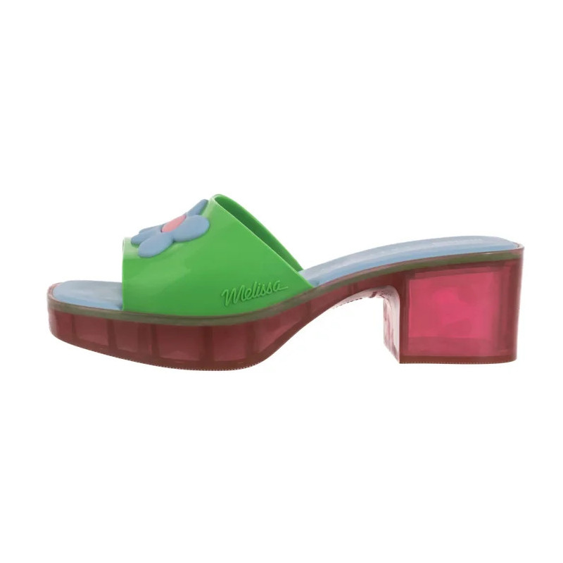 Melissa Shape+Lazy Oaf AD 33566/AA387 Pink/Green/Blue (ML364-b) Moteriški batai/šlepetės