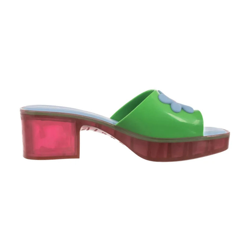 Melissa Shape+Lazy Oaf AD 33566/AA387 Pink/Green/Blue (ML364-b) Moteriški batai/šlepetės