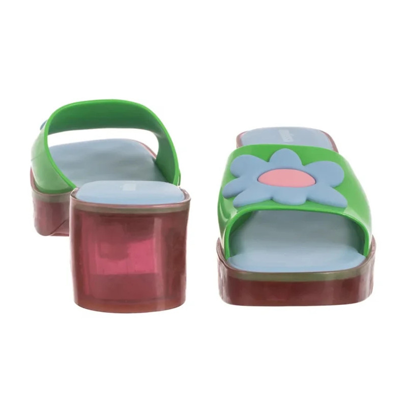 Melissa Shape+Lazy Oaf AD 33566/AA387 Pink/Green/Blue (ML364-b) Moteriški batai/šlepetės