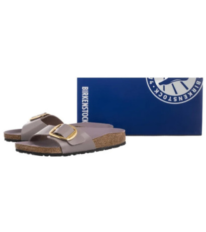 Birkenstock Madrid Big Buckle High-Shine Faded Purple 1029843 (BK238-f) Moteriški batai/šlepetės