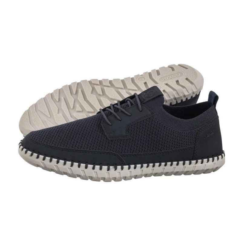 Rieker Granatowe B2953-14 Blue (RI274-a) sportiniai bateliai