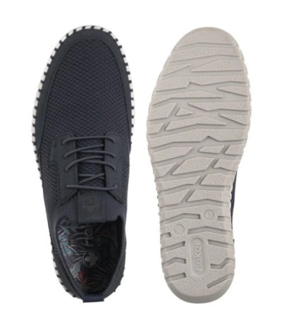 Rieker Granatowe B2953-14 Blue (RI274-a) sportiniai bateliai
