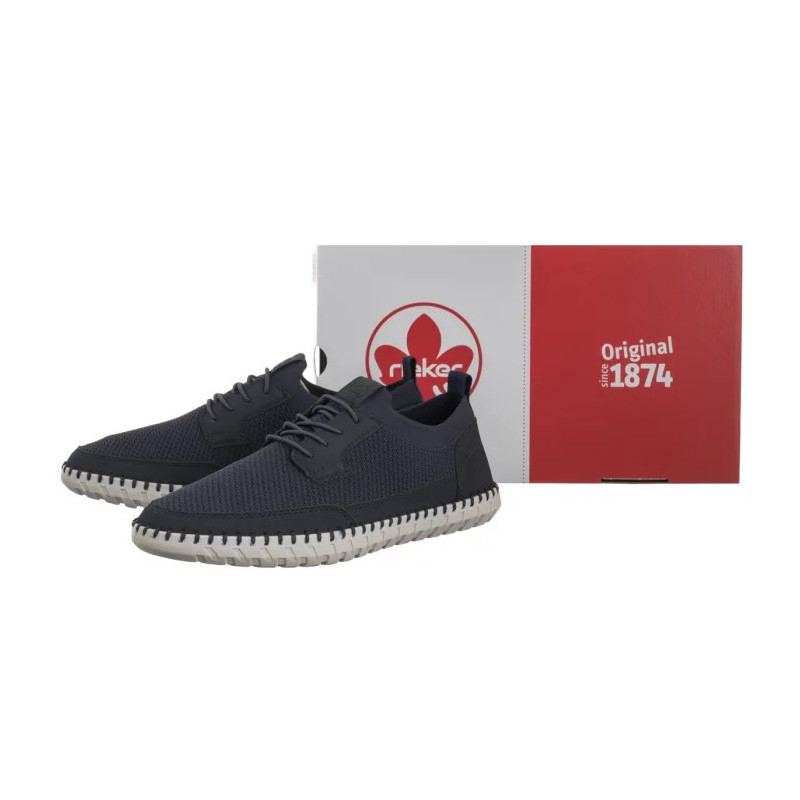 Rieker Granatowe B2953-14 Blue (RI274-a) sportiniai bateliai