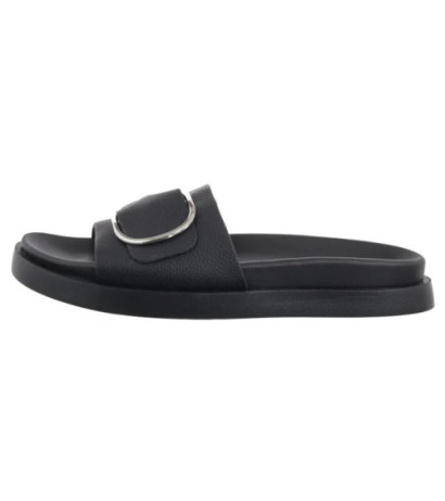 Rieker Czarne W1453-00 Black (RI273-a) Moteriški batai/šlepetės