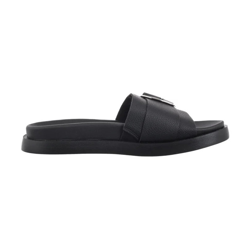 Rieker Czarne W1453-00 Black (RI273-a) Moteriški batai/šlepetės