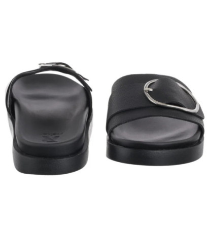Rieker Czarne W1453-00 Black (RI273-a) Moteriški batai/šlepetės