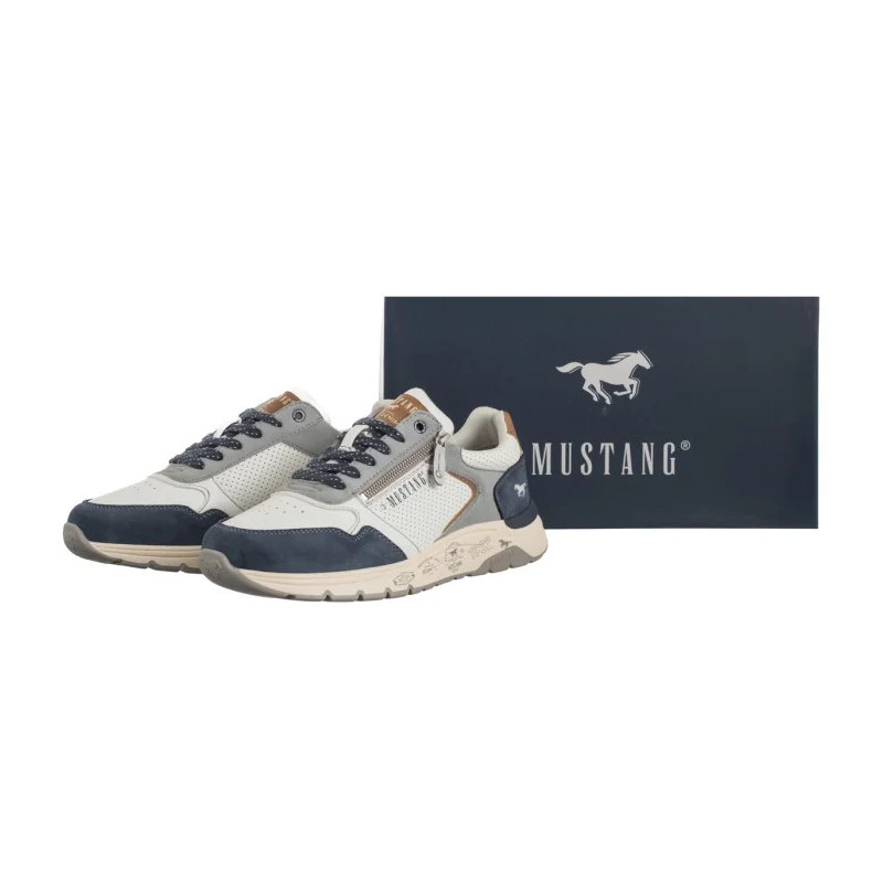 Mustang Białe 4200-302-834 (MU591-a) sportiniai bateliai