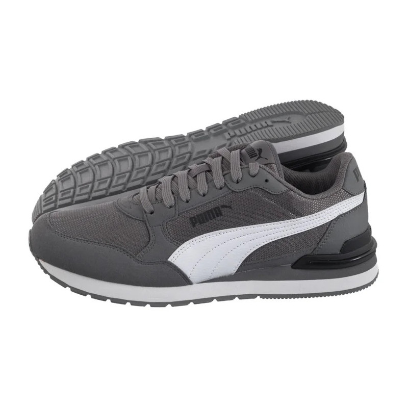 Puma ST Runner v4 Mesh Cool Dark Grey-White-Black 399666-03 (PU623-a) sportiniai bateliai