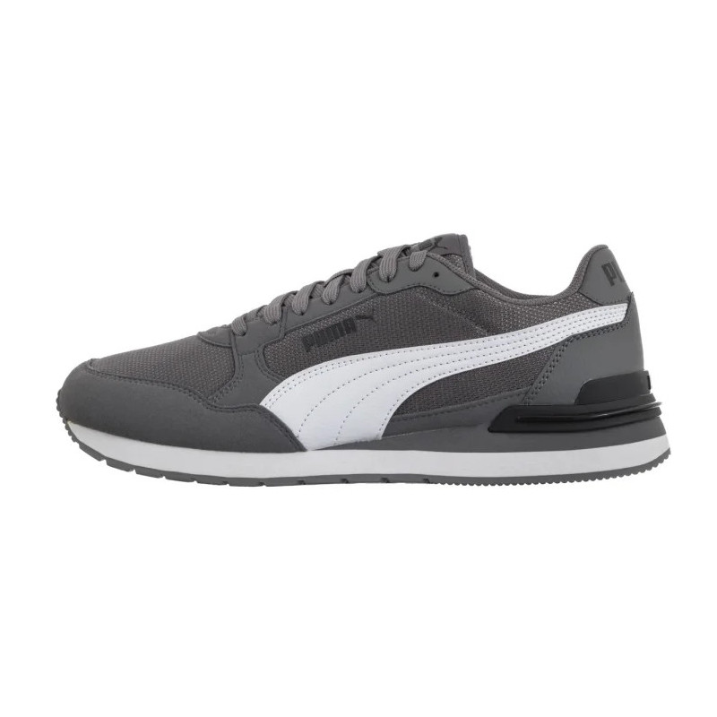 Puma ST Runner v4 Mesh Cool Dark Grey-White-Black 399666-03 (PU623-a) sportiniai bateliai