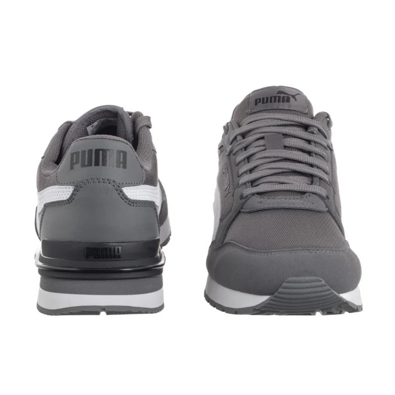 Puma ST Runner v4 Mesh Cool Dark Grey-White-Black 399666-03 (PU623-a) sportiniai bateliai
