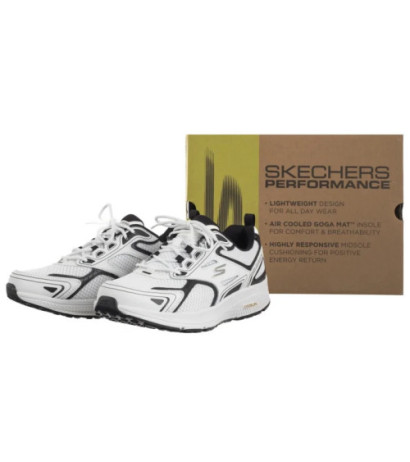 Skechers Go Run Consistent White Black 220034/WBK (SK227-a) sportiniai bateliai