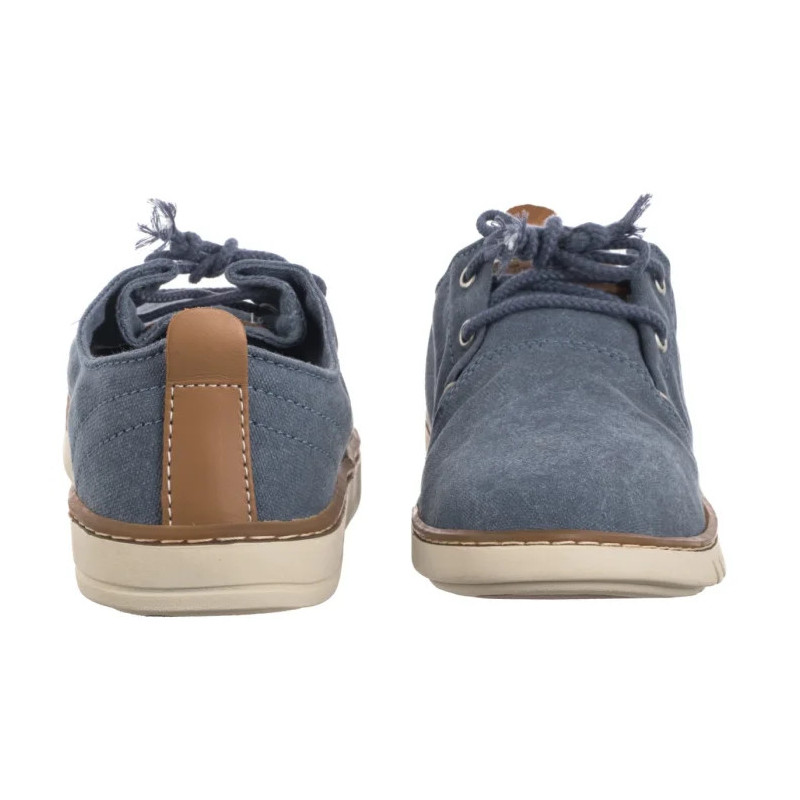 Timberland Hookset Low Lace Sneaker Dark Blue Canvas 0A6CNJ EP4  (TI151-a) batai