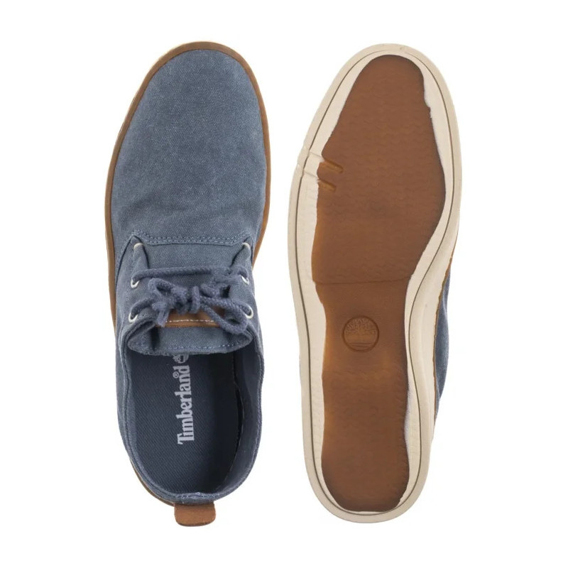 Timberland Hookset Low Lace Sneaker Dark Blue Canvas 0A6CNJ EP4  (TI151-a) batai