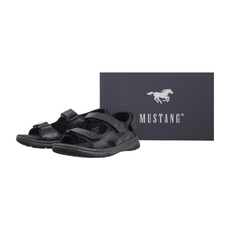 Mustang Czarne 4968801/9 (MU594-a) sandalai