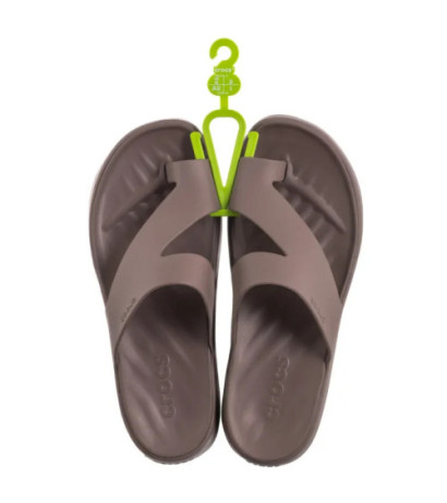 Crocs Getaway Platform Toe Loop Truffle 210834-0LF (CR375-a) šlepetės